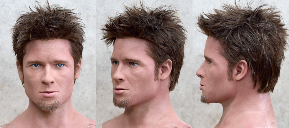 胸像製作 3 頭の形 Max Cady S Studio