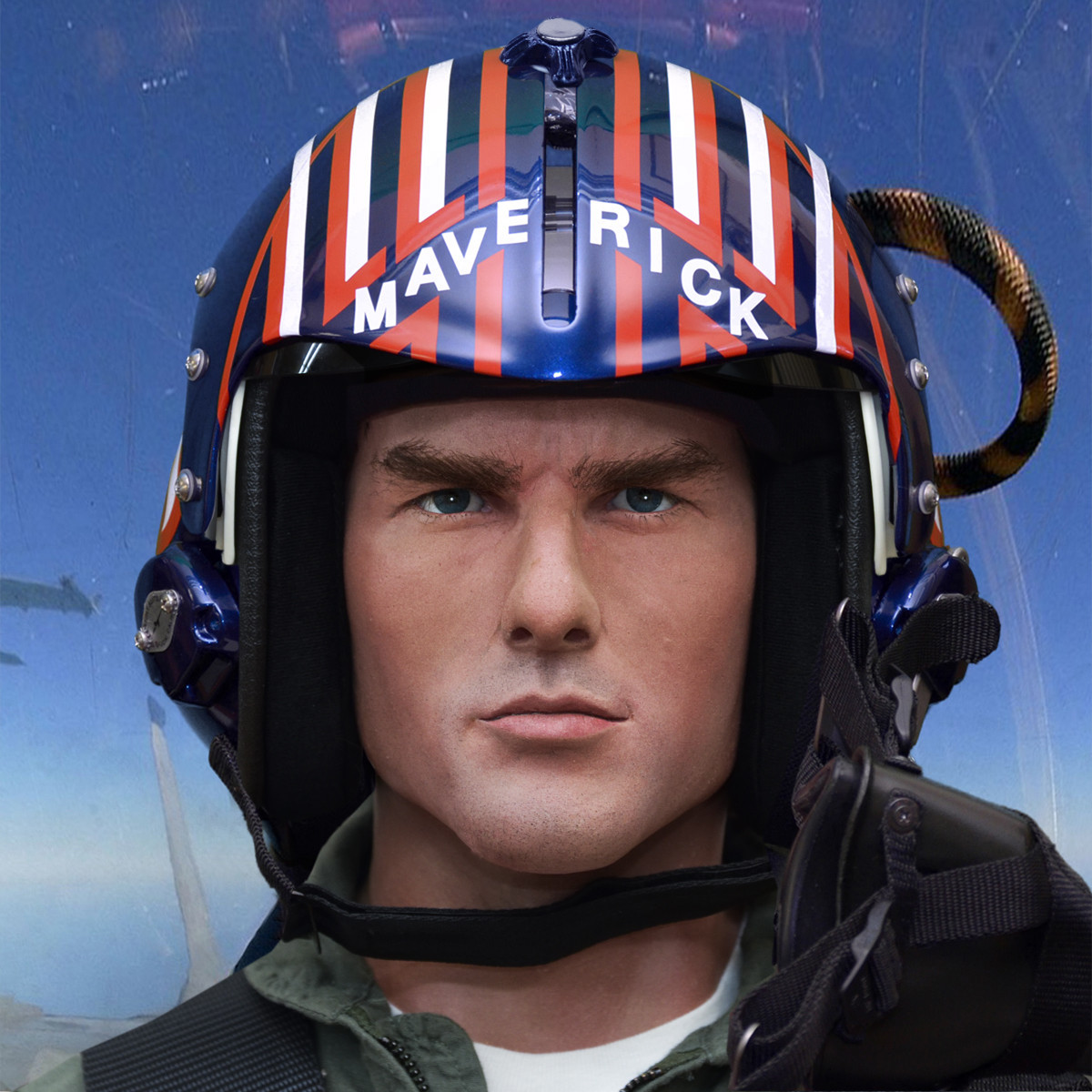 TOP GUN HELMET 2 : MAX CADY'S STUDIO