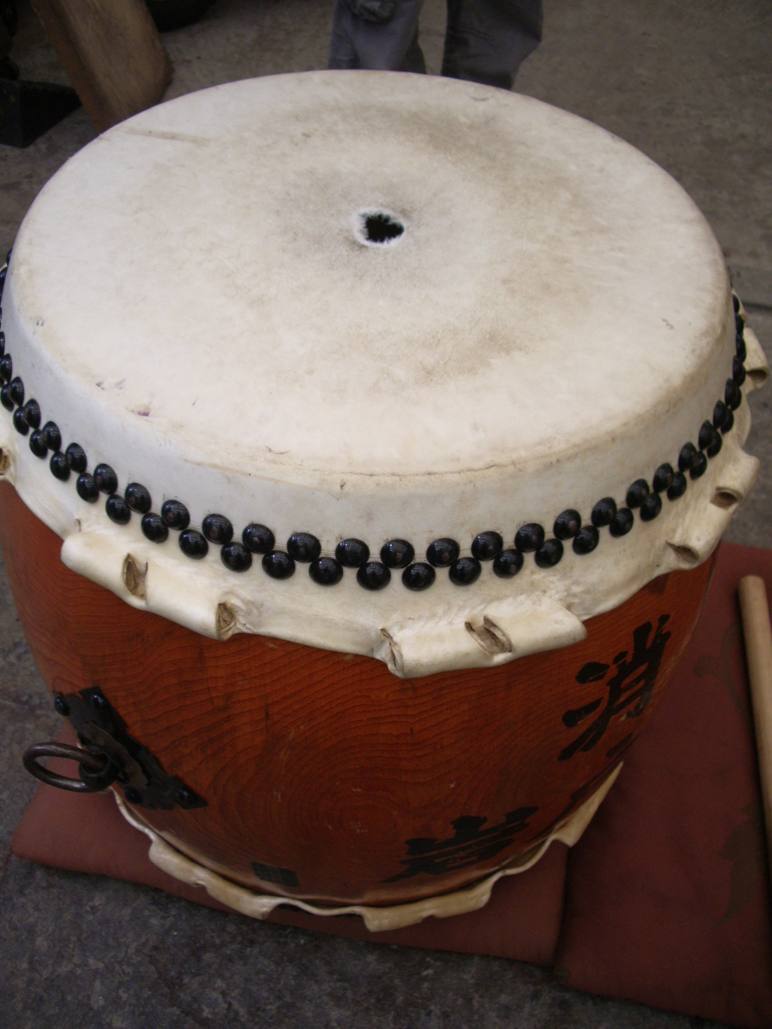 大皮 二枚 太鼓 和太鼓 和楽器 現状 （祭り中止や職人減少で