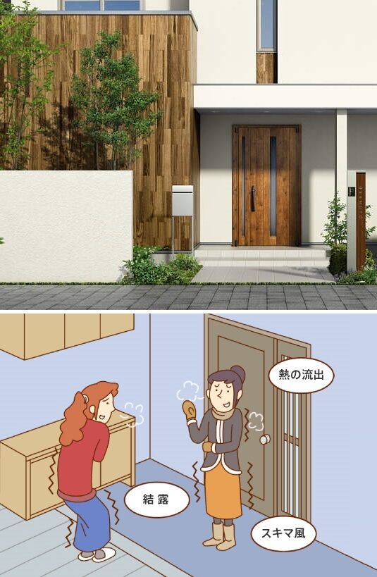 激安 玄関ドアリフォーム ドアリモ 断熱玄関ドア 富山県氷見市 玄関ドア修繕 玄関ドア 断熱玄関ドア 交換 窓 ドア専門店 アルミ建材和田