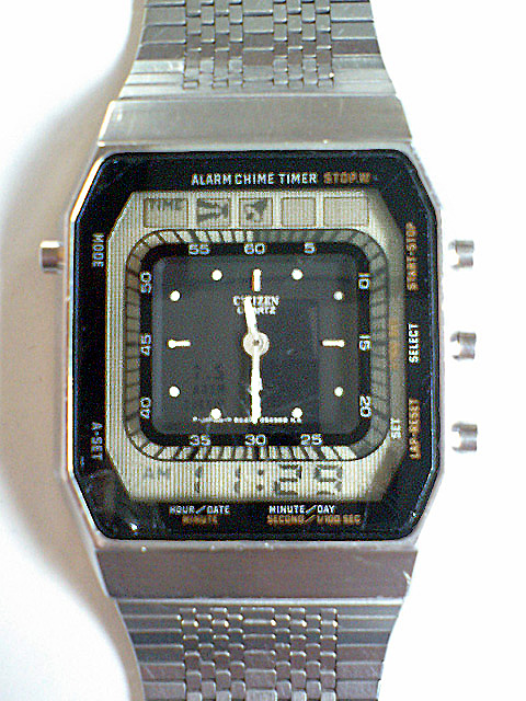 CITIZEN シチズン デジアナ ランサー 二重面相 希少 レア レトロ CITIZEN シチズン デジアナ ランサー 二重面相 希少 レア レトロ