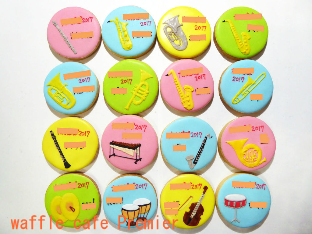 オーダークッキー 吹奏楽 Wafflecafe Premierの公式ブログ オーダークッキー 吹奏楽 Wafflecafe Premierの公式ブログ