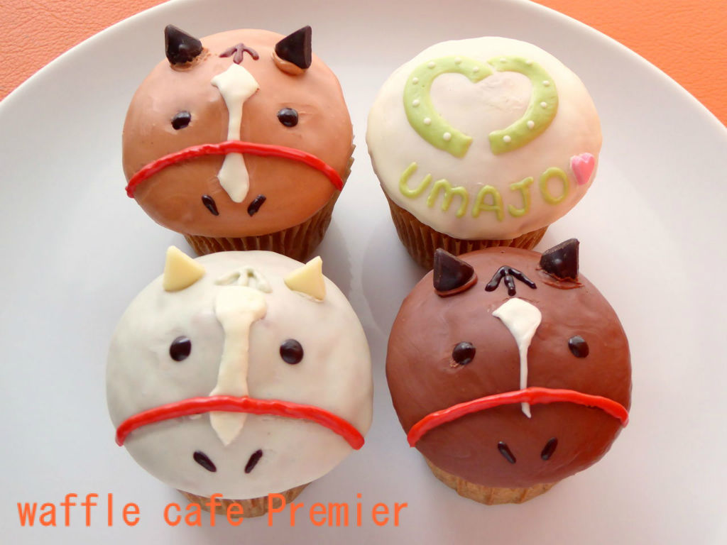 京都競馬場でumajoカップケーキ販売します 4 21 5 27の土日 Wafflecafe Premierの公式ブログ