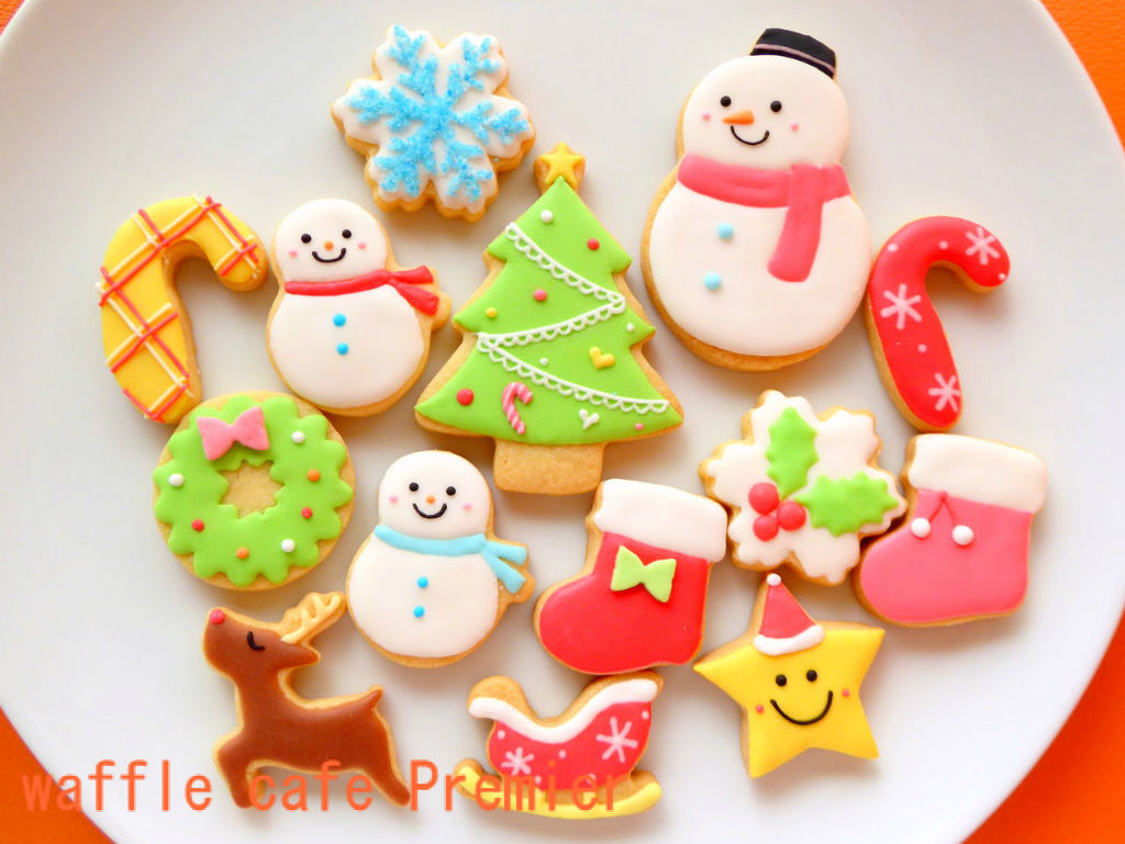クリスマスアイシングクッキー販売中です Wafflecafe Premierの公式ブログ
