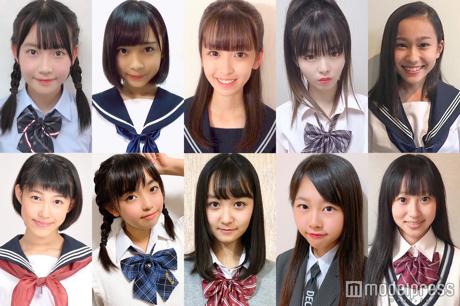 日本一かわいい女子中学生 ファイナリスト10人が決定 Ske48箱推し