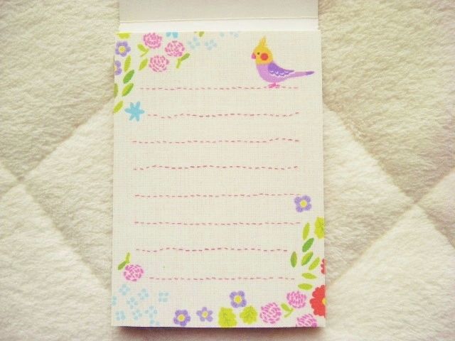 セリアのメモ帳 ささやかな毎日を大切に