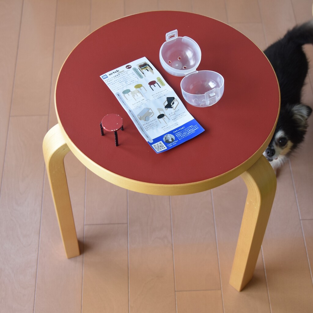 scope別注 Artek Stool 60 リノリウム 低く マシュルーム
