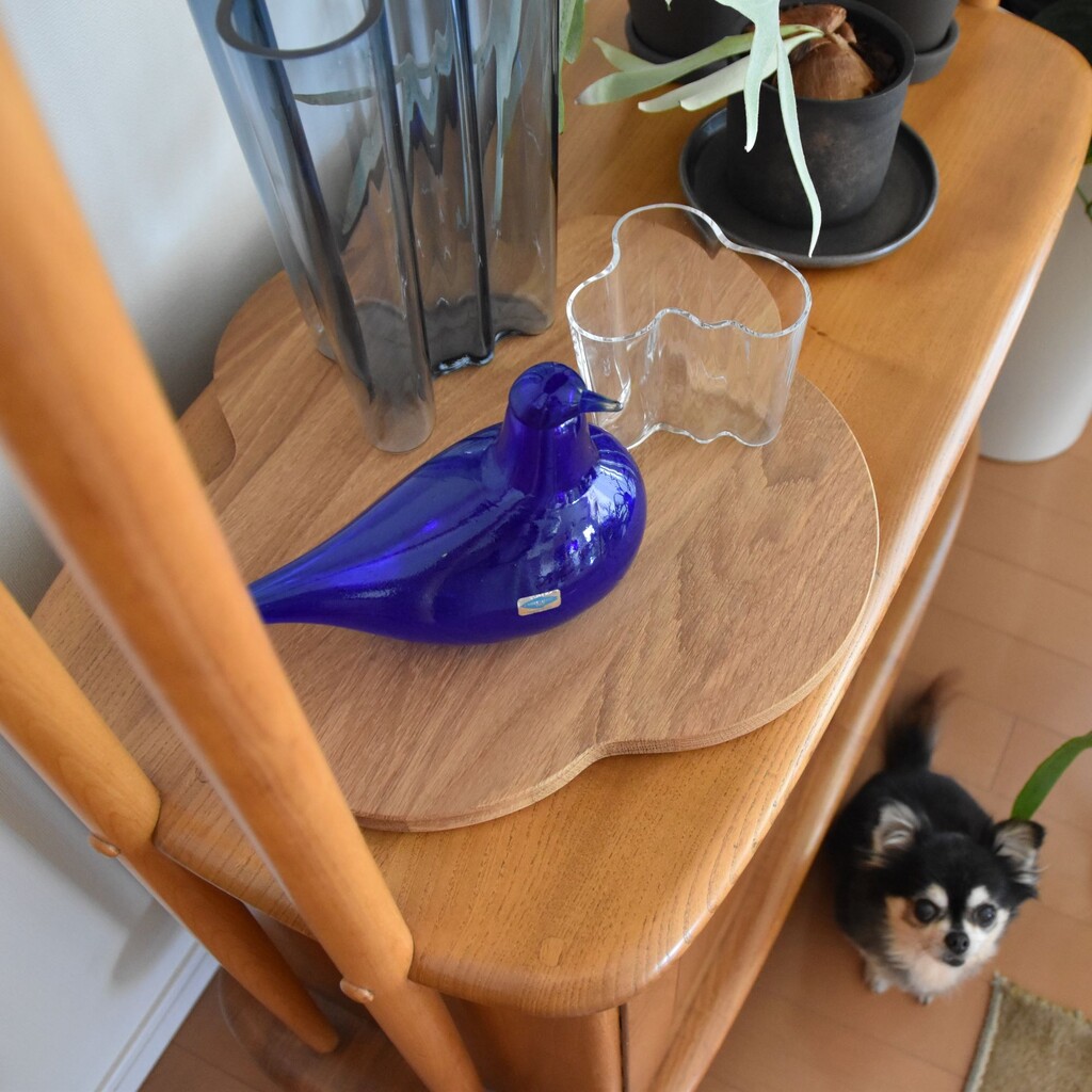 イッタラ アアルト(アールト) 木製 サービングトレイ 388x397mm