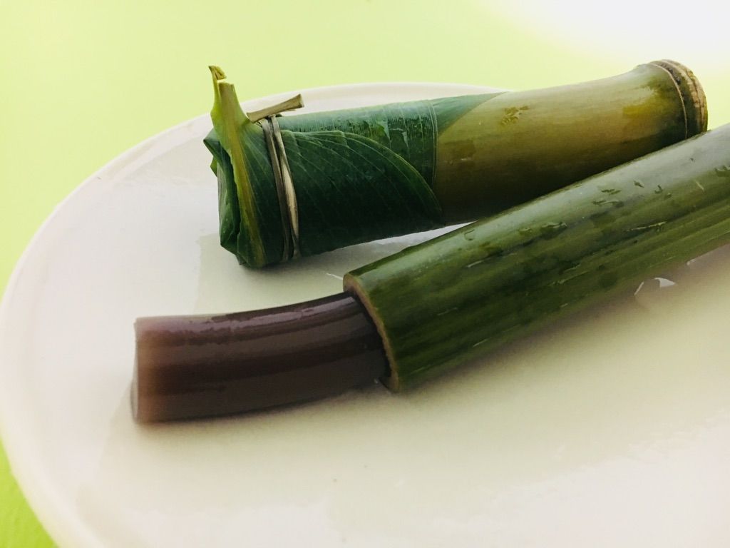 第1510回 錦 屋の 竹入り水羊羹 と グレープ柑 和菓子魂 Powered By ライブドアブログ