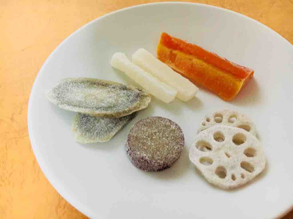 第2264回 奈加川の 源助だいこんの砂糖漬け と 加賀れんこんの砂糖漬け 和菓子魂 Powered By ライブドアブログ