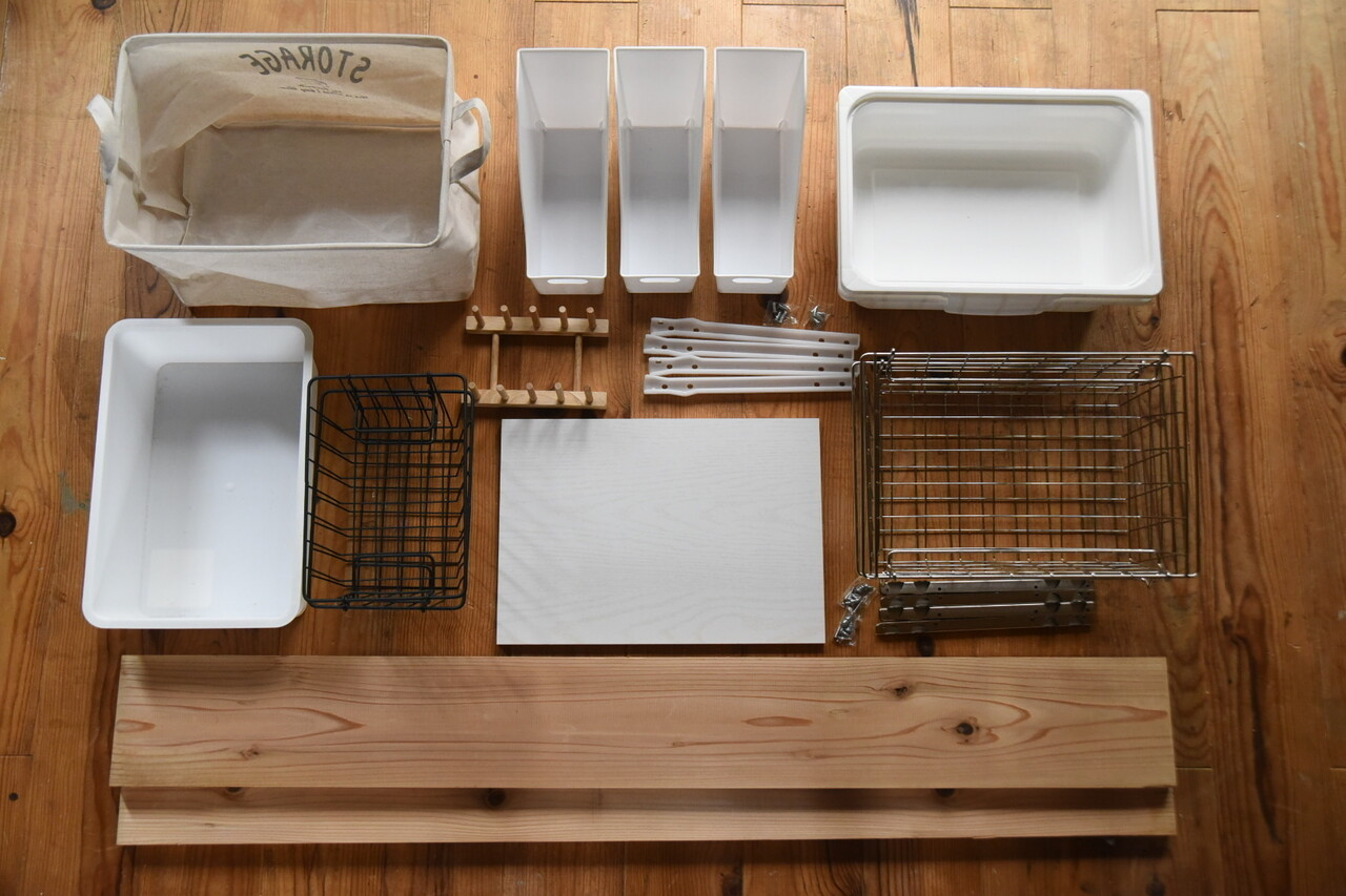 新生活にお勧め ニトリのカラーボックスでカウンター式食器棚を作ろう Studio In The Afternoon リノベーションとお家収納diy Wagon Worksブログ Powered By ライブドアブログ