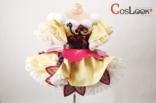 ディズニーシー テーブルイズウェイティングダンサーのクレープいちご風コスプレ衣装 コスプレ衣装専門店のcoslook