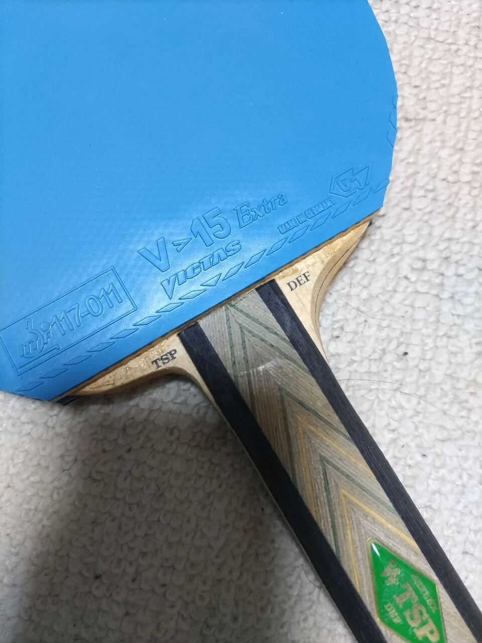 ラケット ラケット+ラバー ゼクスギアファイバー ヴェンタスエキストラ