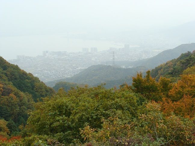 比叡山 夢見が丘からの琵琶湖