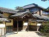 大隈重信も通った客用の大玄関