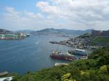 長崎港の眺め