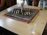 釣ったやまめをその場で焼ける
