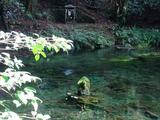 池山水源の水神様