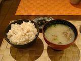 じゃこ飯のセット