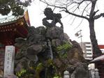 神田明神 石獅子