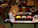 民芸旅館かみの家での夕食