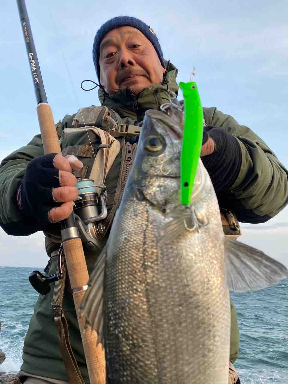 サワラー新色にヒラスズキ炸裂！ : Y師匠の釣りブログ