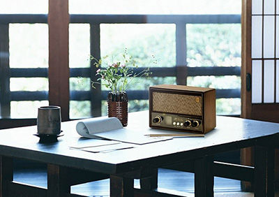 WiZ FM/AMラジオ付唱歌プレイヤー 唱歌ラヂオSRSET-01ワイドFM対応