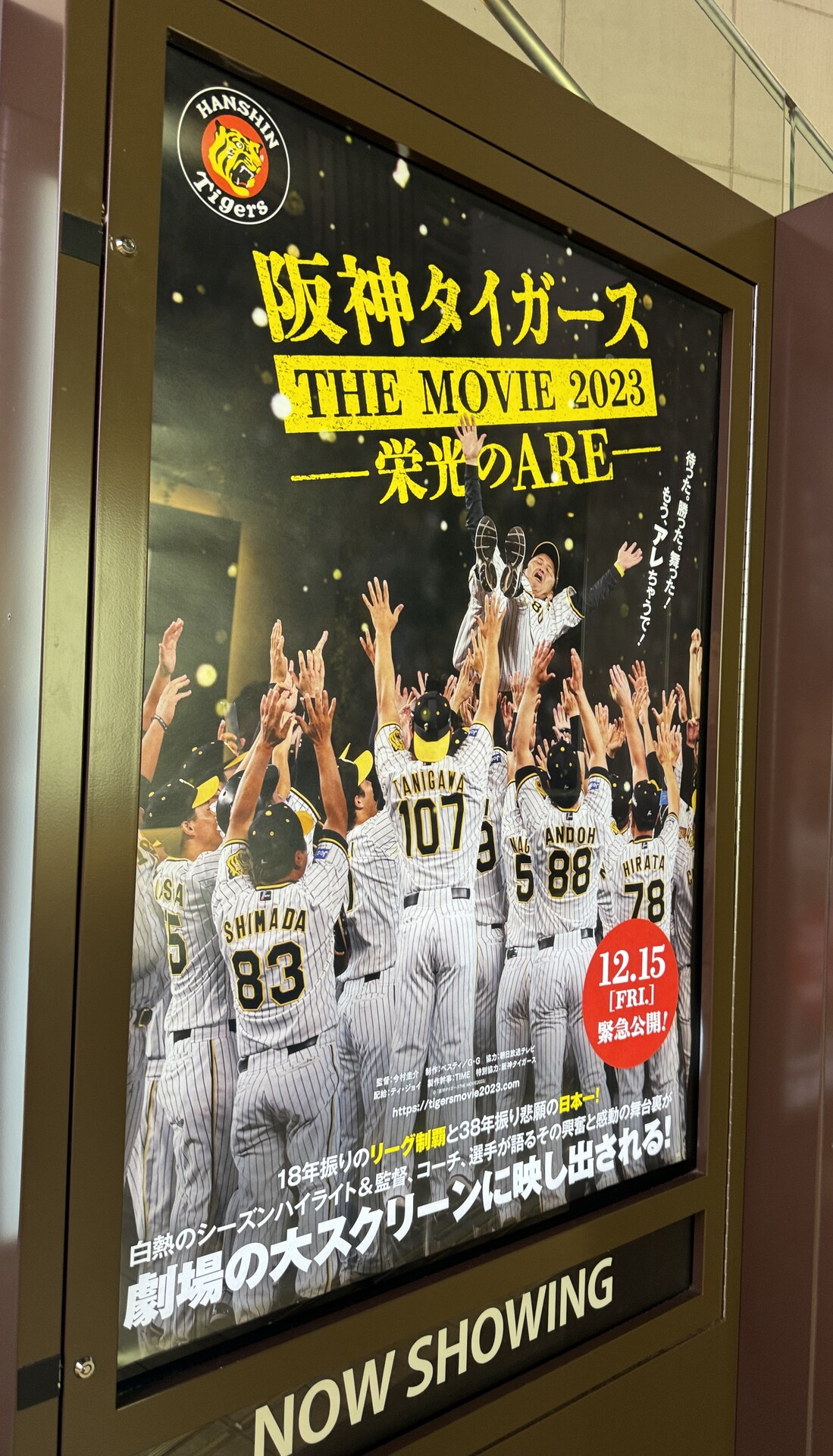 TIGERS THE MOVIE 2023 栄光のARE 阪神タイガースTHE MOVIE2023-栄光の