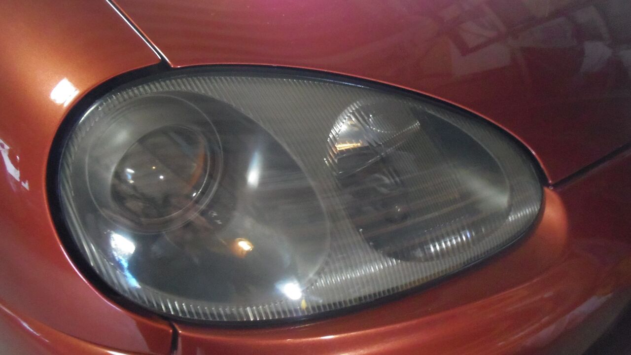 カプチーノ ヘッドライト磨き 節約 節約 カプチーノとビラーゴ