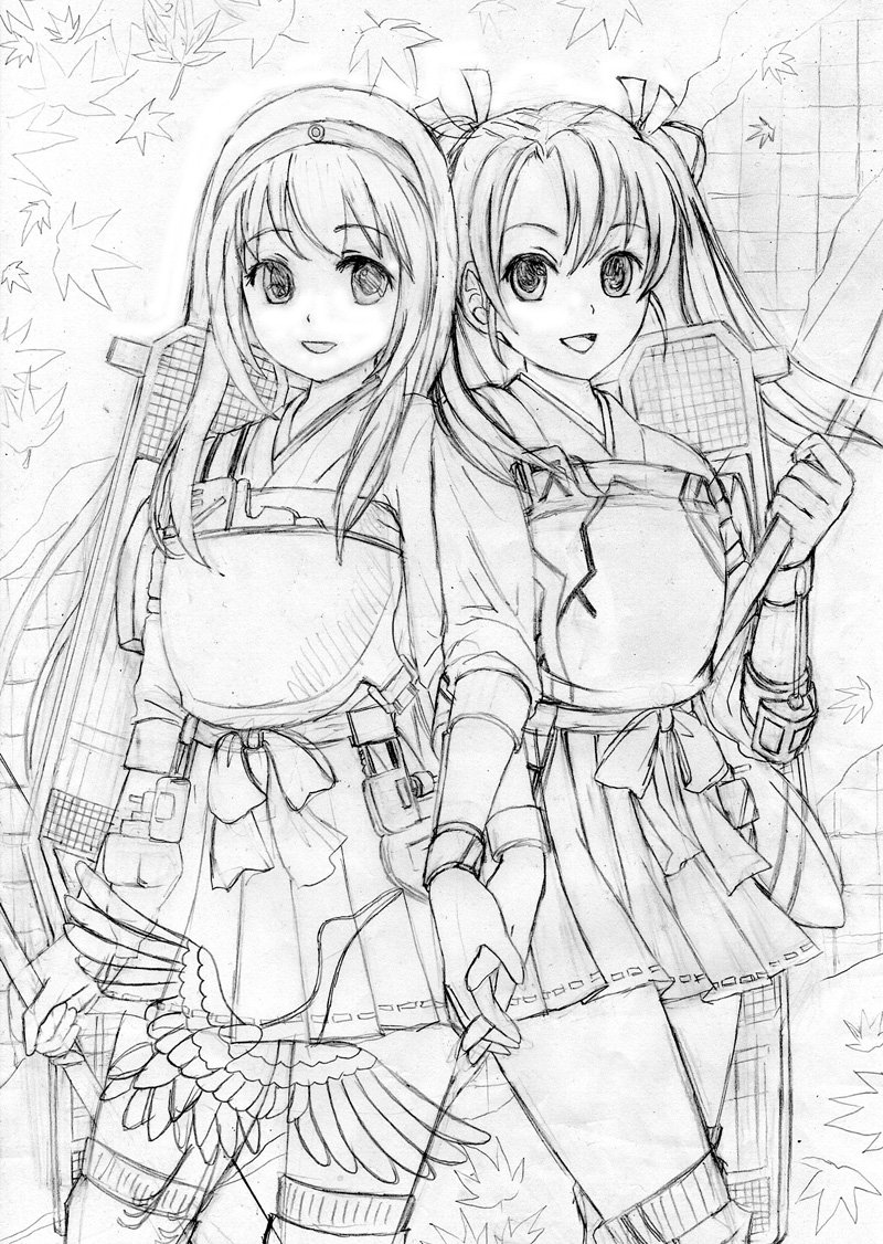 艦これ 翔鶴 瑞鶴 イラスト記録 艦これ 翔鶴 瑞鶴 イラスト記録