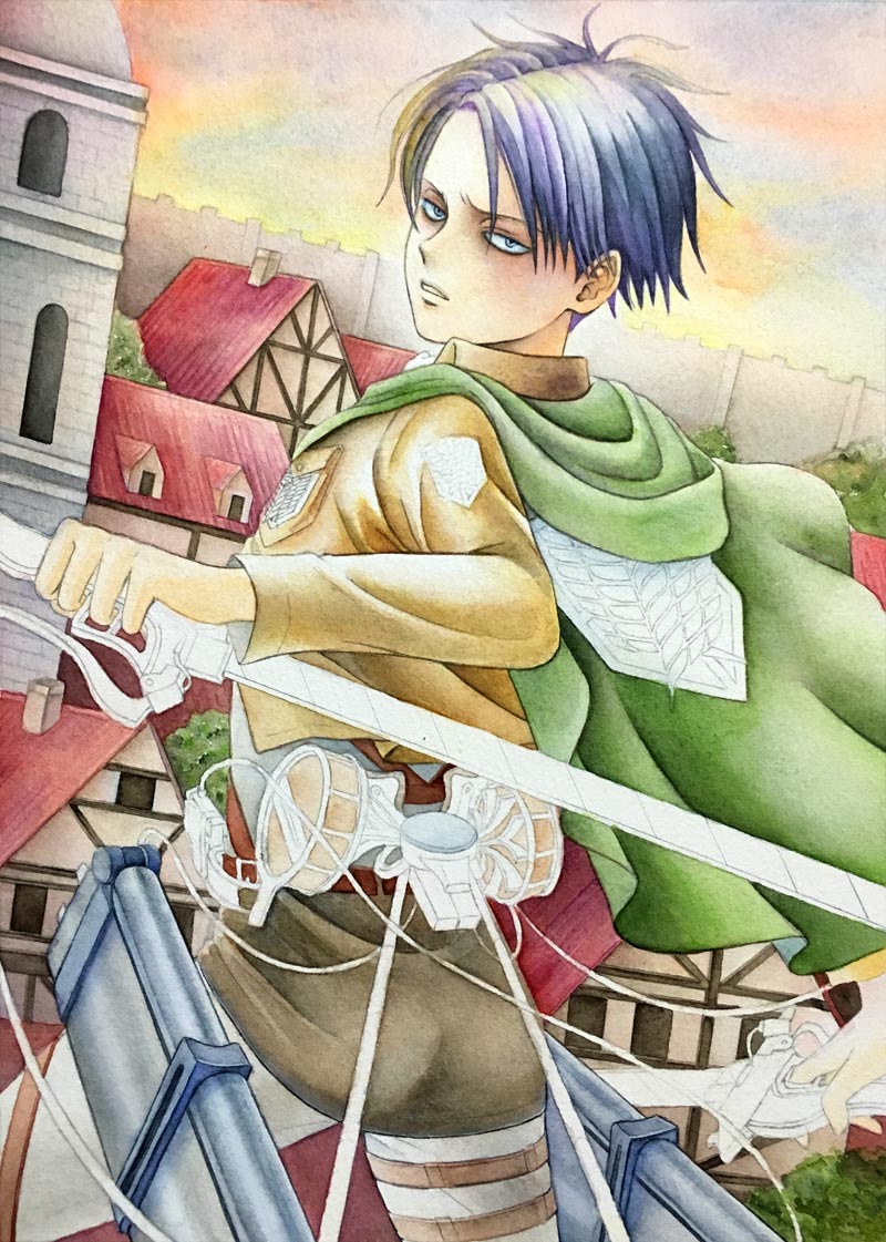 進撃の巨人 リヴァイ兵長 3 イラスト記録