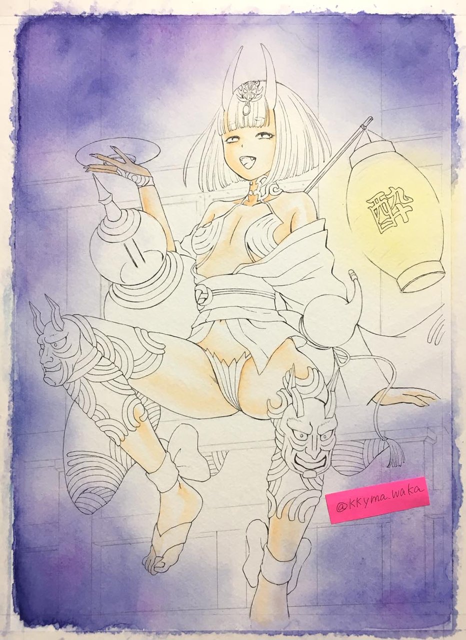 Fgo 酒呑 1 イラスト記録 Fgo 酒呑 1 イラスト記録