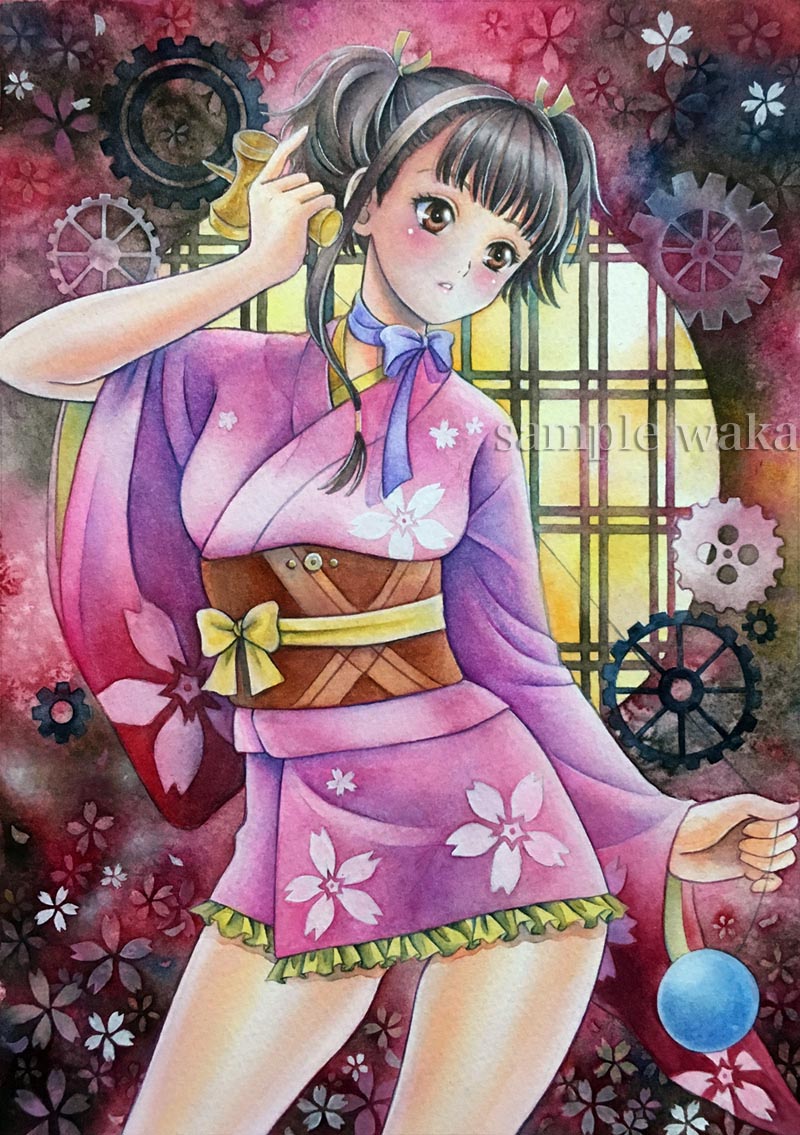 甲鉄城のカバネリ 無名 完成 イラスト記録