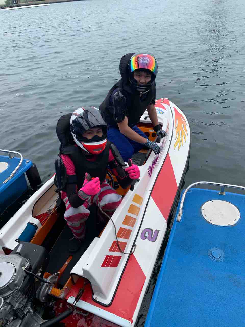 ペアボート試乗会 めざせ全国区 若松の星