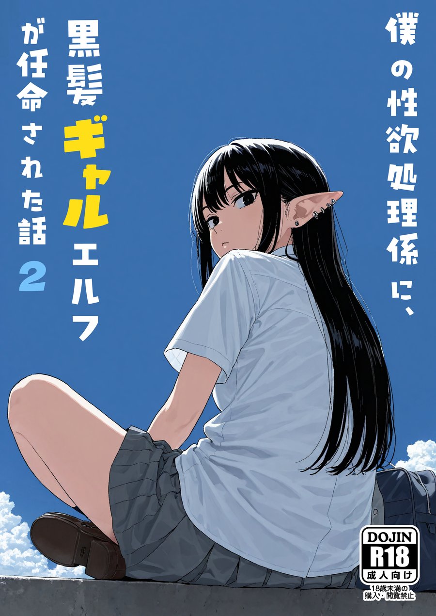僕の性欲処理係に、黒髪ギャルエルフが任命された話2 (2)
