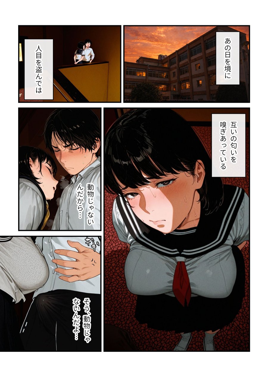 ポチャで体臭キツイ幼馴染とラブラブ仲直りセックス!? (32)