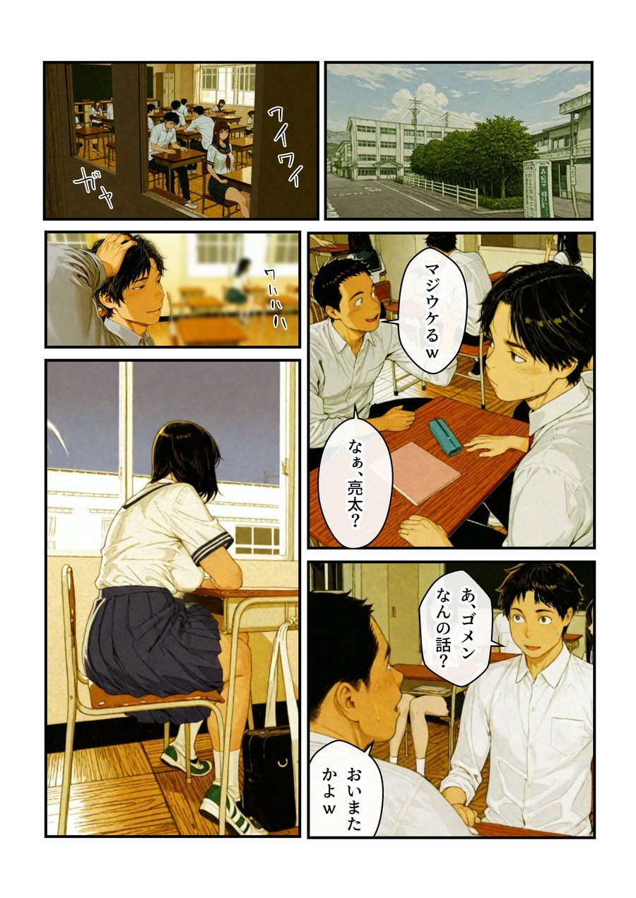 ポチャで体臭キツイ幼馴染とラブラブ仲直りセックス!? (1)