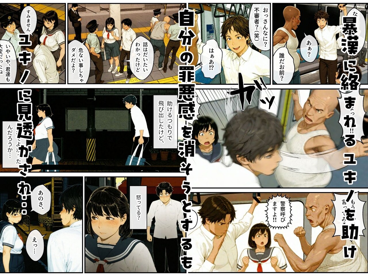 ポチャで体臭キツイ幼馴染とラブラブ仲直りセックス!? サンプル05