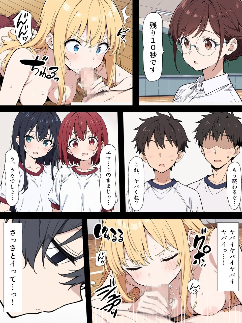 陰キャ転校生はセックス最強 - クラス代表の座を奪われた私 -