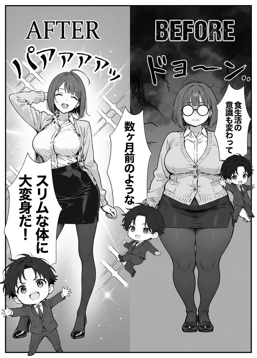 限界OLちゃんはセックスで痩せたい！～ぷに子のえっちダイエット～