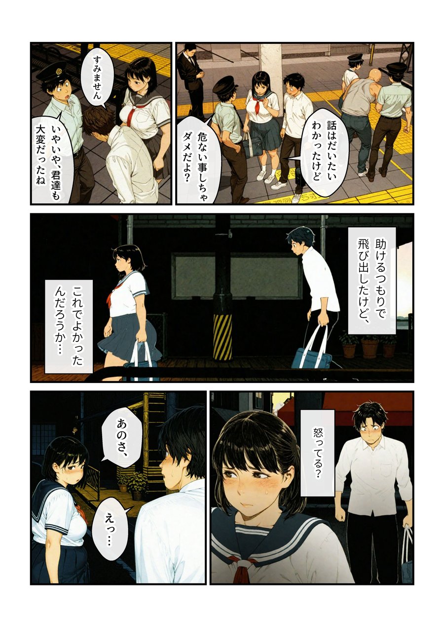 ポチャで体臭キツイ幼馴染とラブラブ仲直りセックス!? (15)