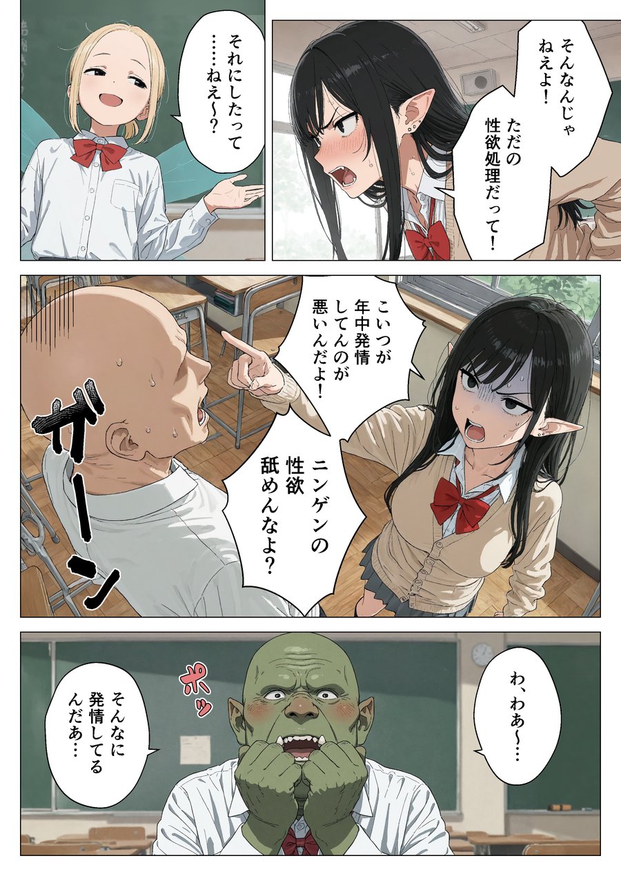 僕の性欲処理係に、黒髪ギャルエルフが任命された話2 (11)