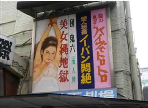 成人映画の看板 わくわくおじさん日記 成人映画の看板 わくわくおじさん日記