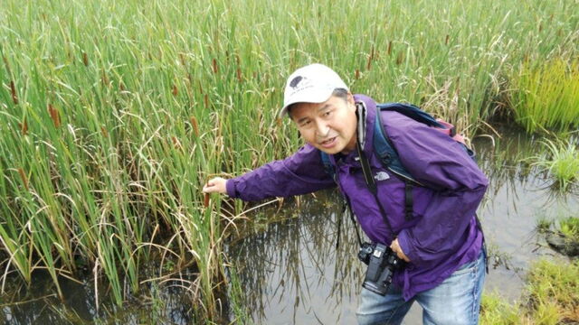 大松川ダム公園の自然観察会下見 よこてわくわく科学工房