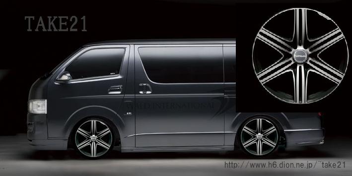 WALD MAHORA マホラ 20インチ ホイール ハイエース WALD マホラ 20