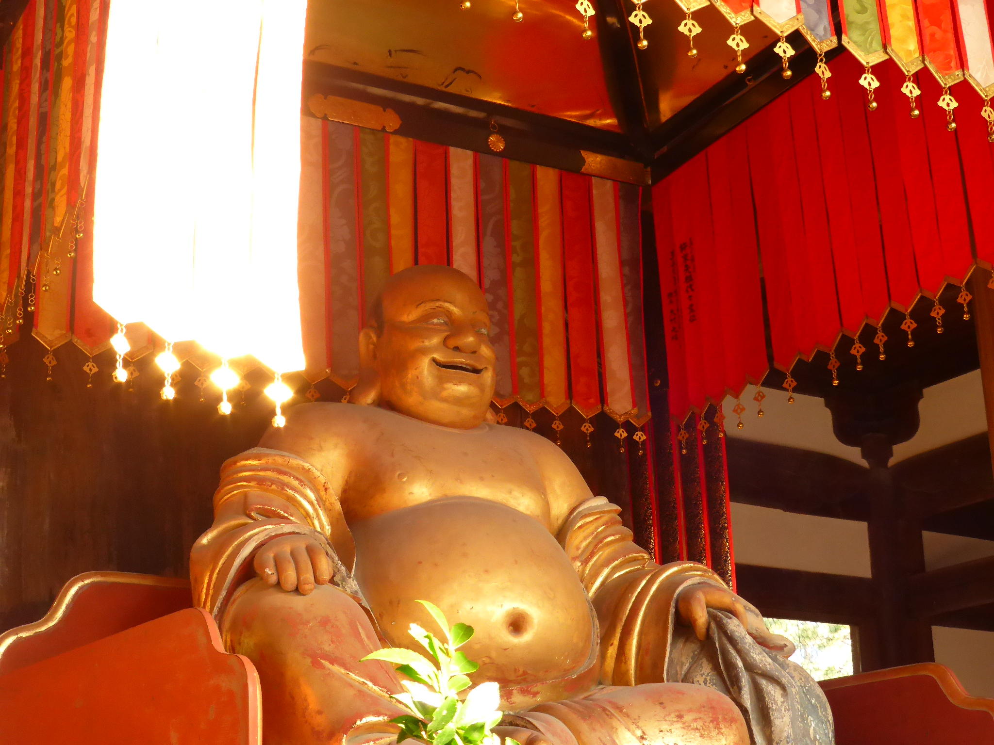 ほていそん 布袋様 持っているもの おおたわら七福神 布袋尊 ほてい 