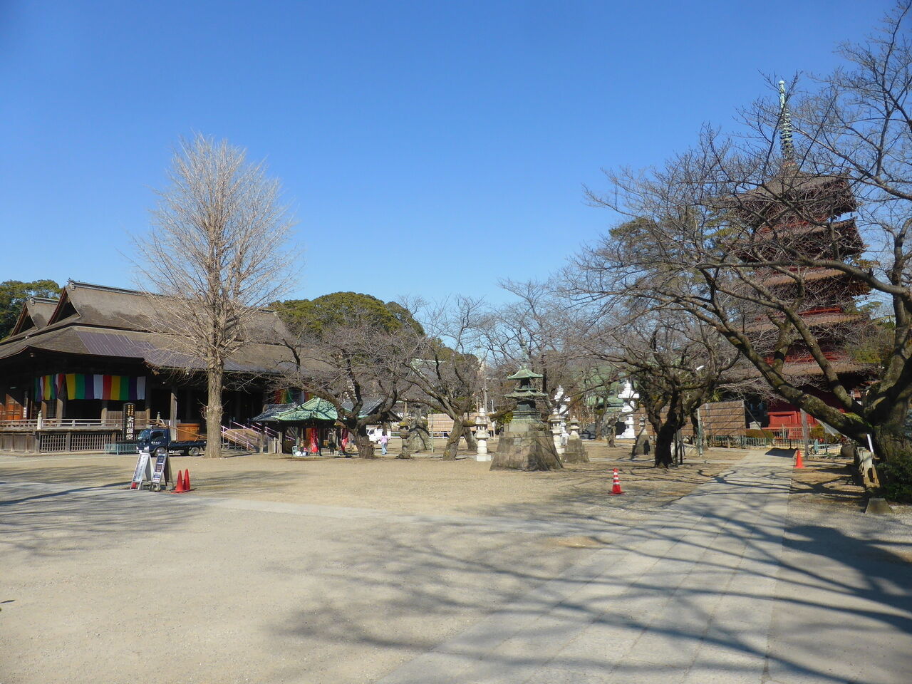 日蓮大聖人百座説法霊跡 ～ 法華経寺（ほけきょうじ） ～ : 日日