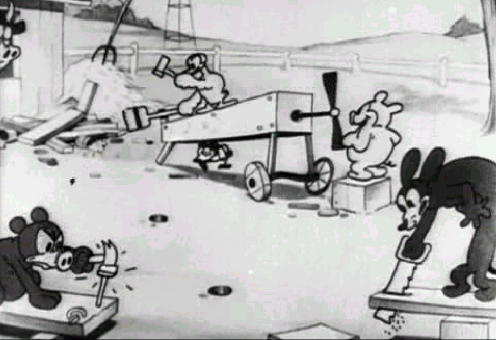 NO.1443 【真作】 PLANE CRAZY 鑑定書付 アニメーション セル画 限定品