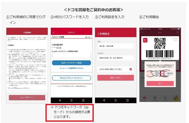 Spモード接続ができなくてもdポイントの共有グループを作れば D払い が使える 旅とスマホと徒然と