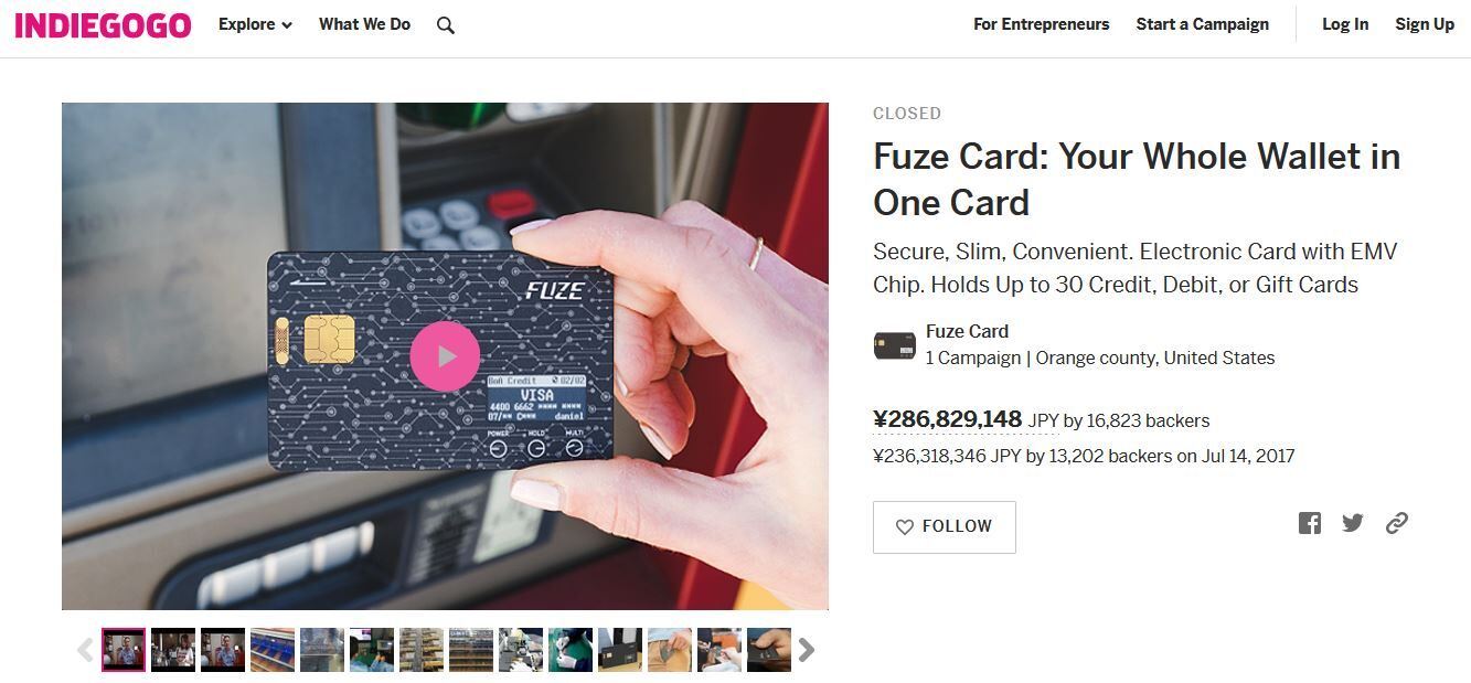 旅とスマホと徒然と : その後どうなったアメリカの「Fuze Card」?
